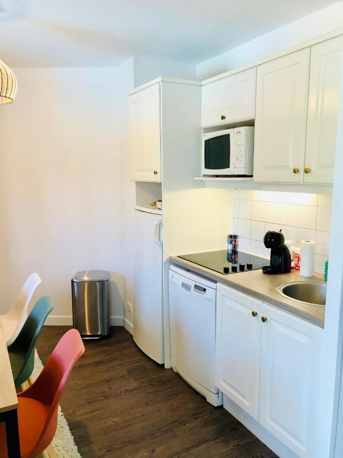 Bel appartement cosy en résidence avec piscine Deauville Exterior foto